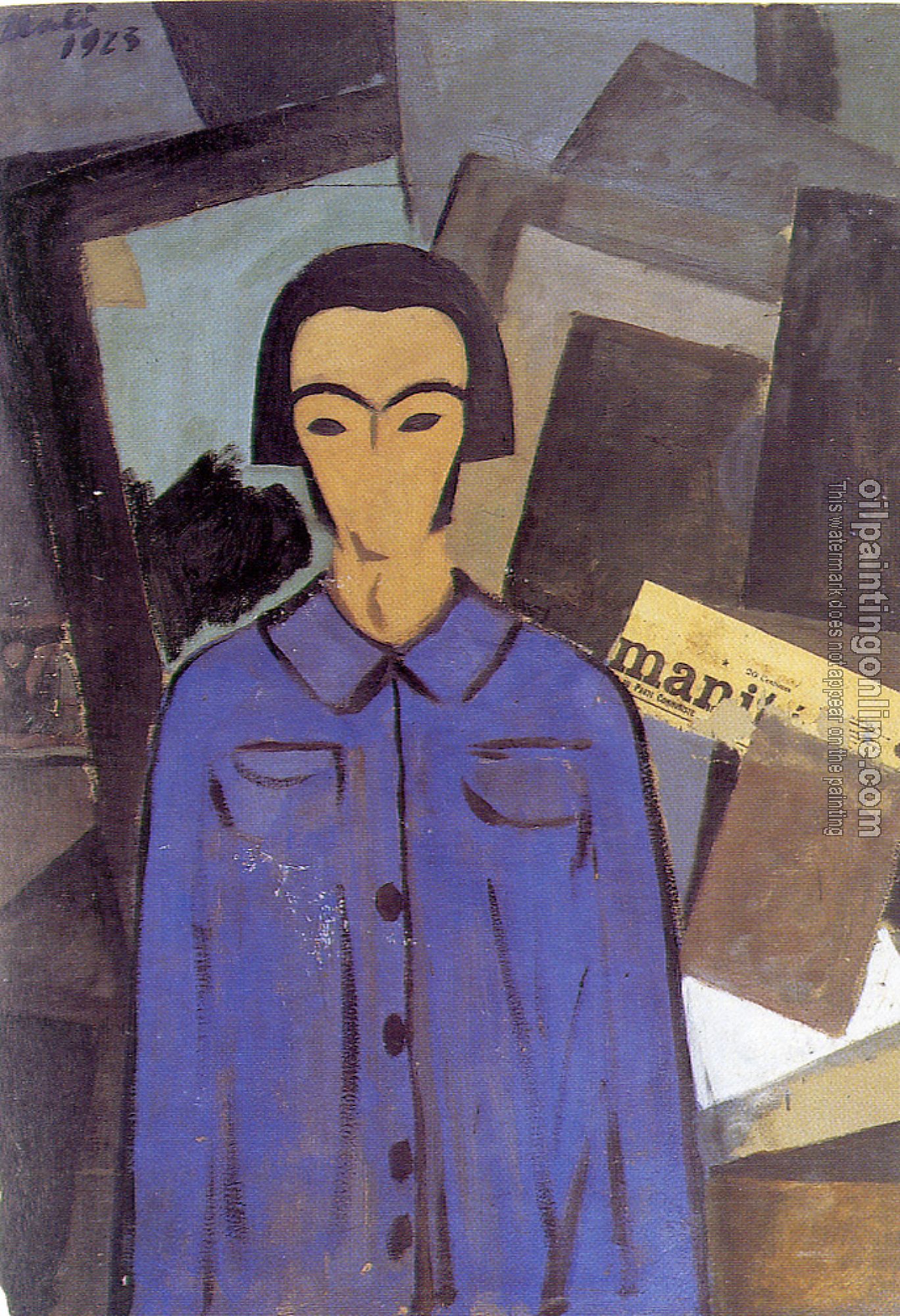 Dali, Salvador - self-portrait with